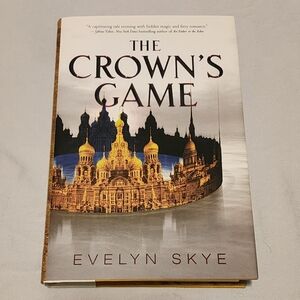 The Crown's Game Book - Gold and Black Cover